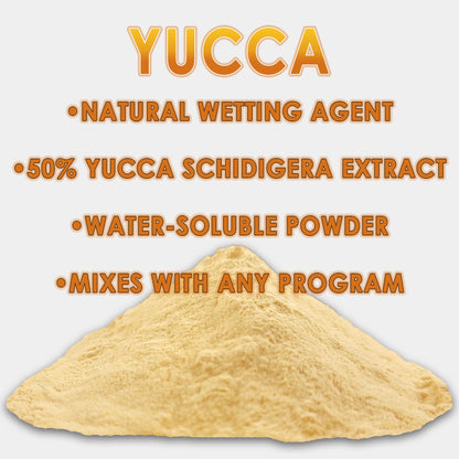 RAW Yucca | 50% Yucca Schidigera Extract | Natural Wetting Agent - Midwest Grow LLC