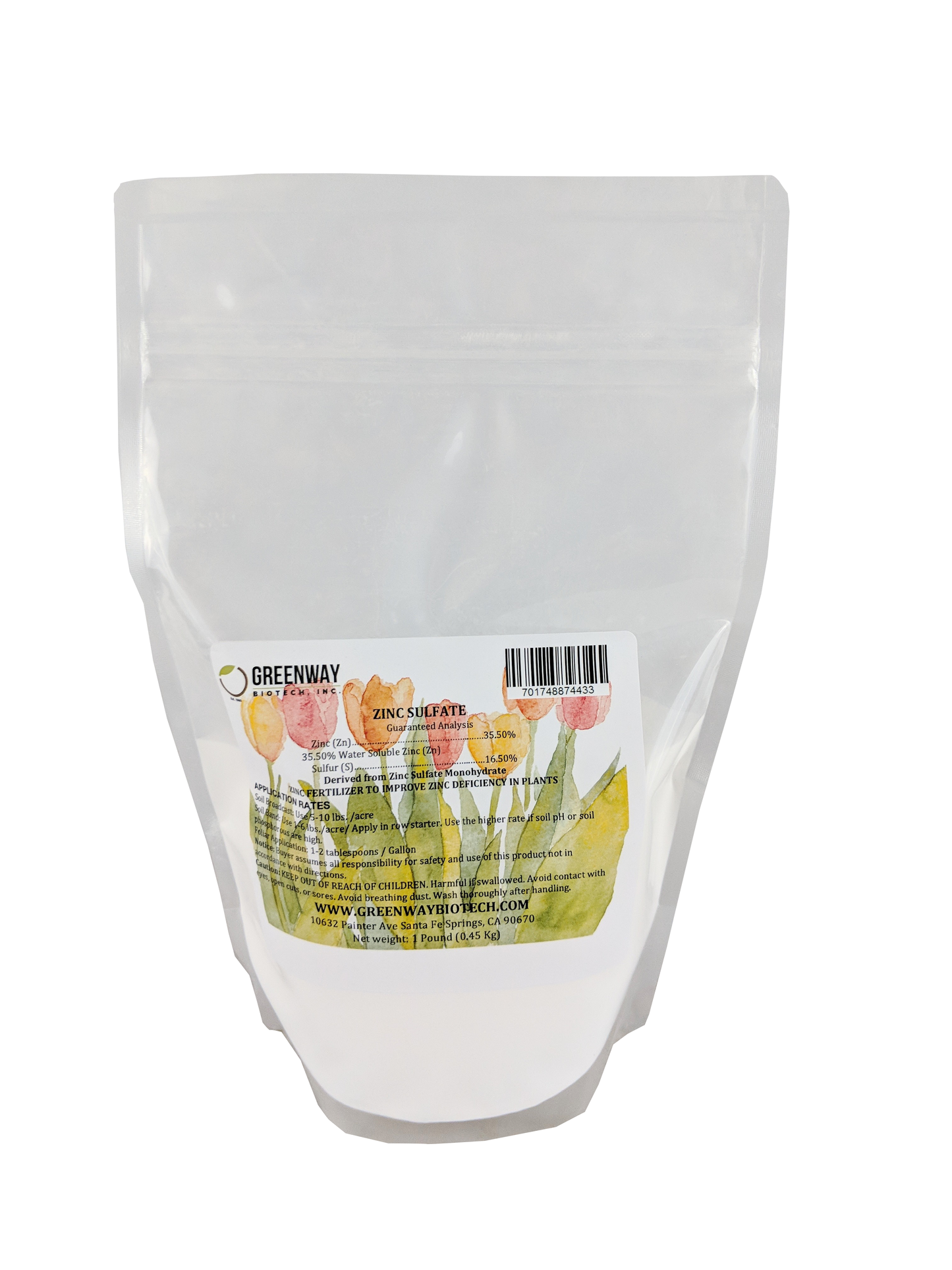 Zinc Sulfate - Midwest Grow LLC
