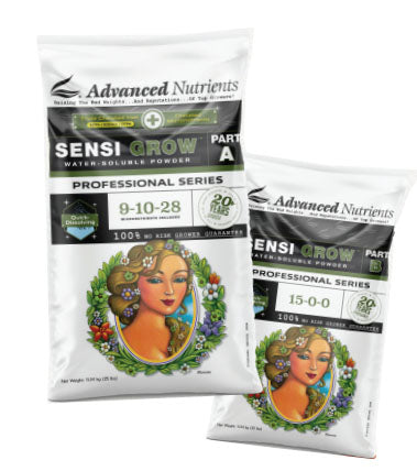 Advanced Nutrients Sensi Grow Water-Soluble Powder Part A & B 5lb bags