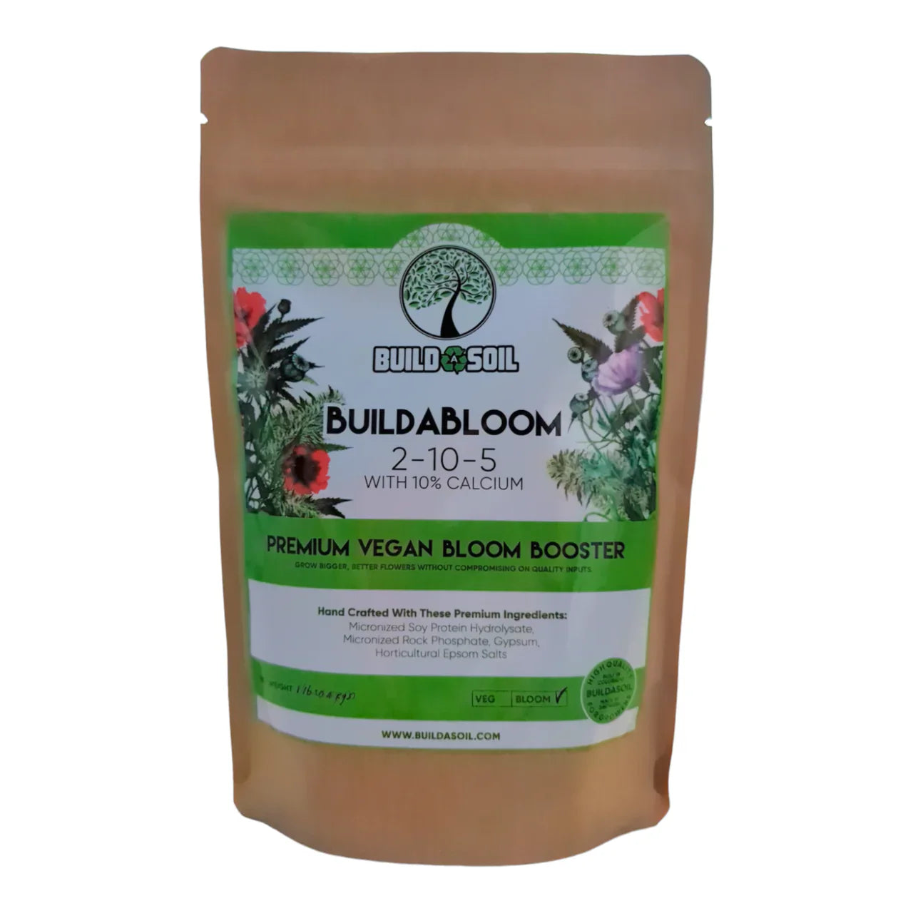BuildABloom - Amino Chelated Bloom Booster - Midwest Grow LLC
