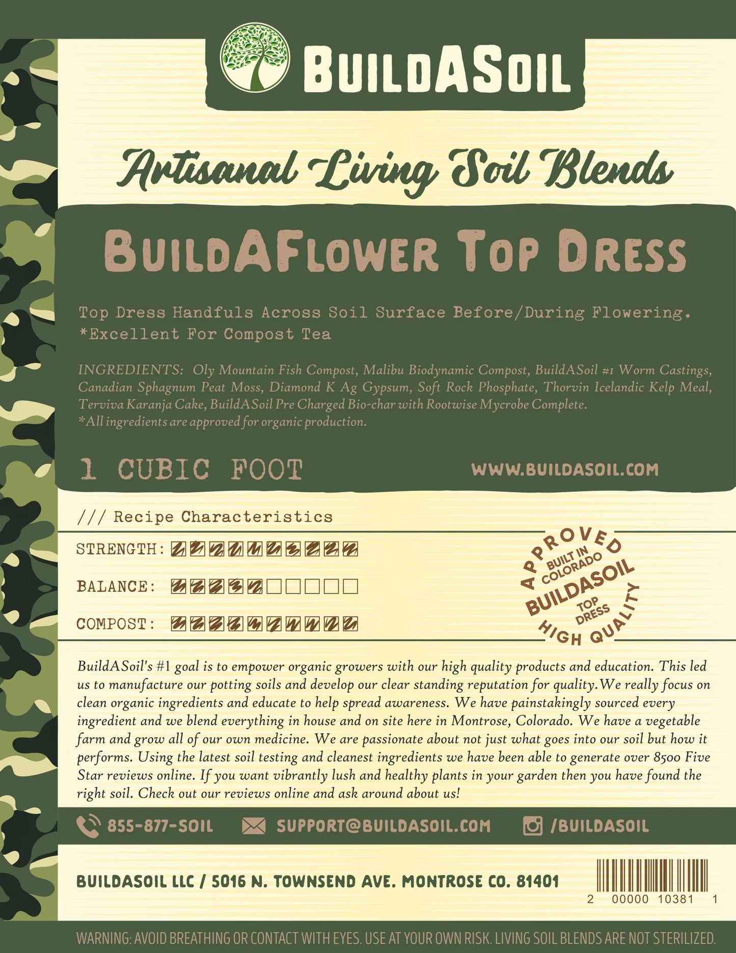 BuildAFlower Top Dress - Midwest Grow LLC