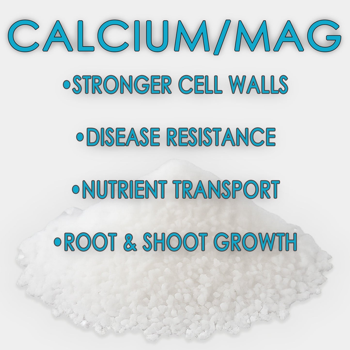 RAW Calcium/Mag | 15% Calcium + 3% Magnesium | Water-Soluble Supplement - Midwest Grow LLC