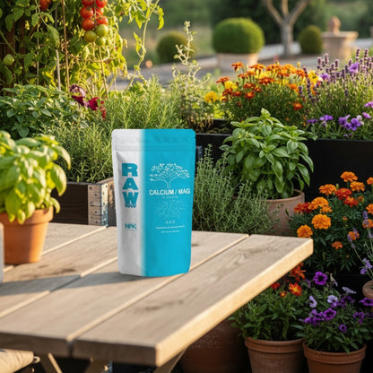 RAW Calcium/Mag | 15% Calcium + 3% Magnesium | Water-Soluble Supplement - Midwest Grow LLC