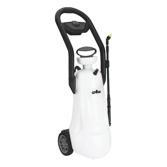 GROW1 CropMate Mini 3 Gallon Pump Pressure Sprayer w/ Wheels