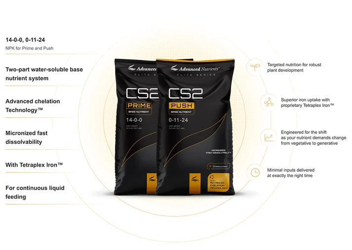 Advanced Nutrients CS2 Prime 8th Generation | Base Nutrient with Tetraplex Iron