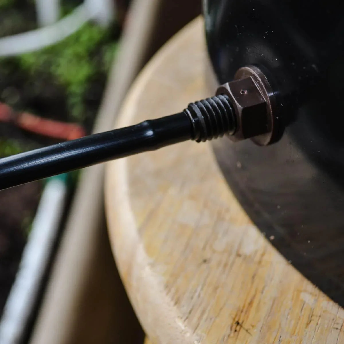 8mm BULKHEAD / Through-Hull Tank Connector - 2 Pack - Midwest Grow LLC