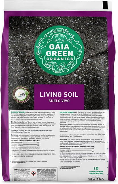 Gaia Green Living Soil 1.5 cu ft