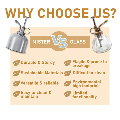 Brass, Copper and Nickel Plant Misters - Midwest Grow LLC