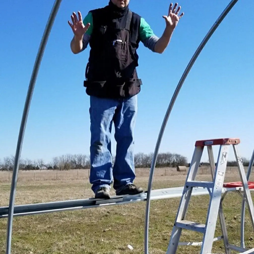 Greenhouse Steel Hip and Brace Channel - Midwest Grow LLC