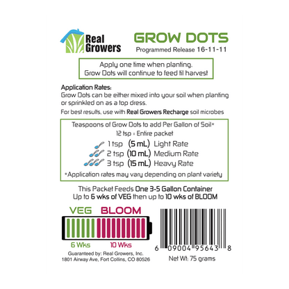 Real Growers Grow Dots - Midwest Grow LLC