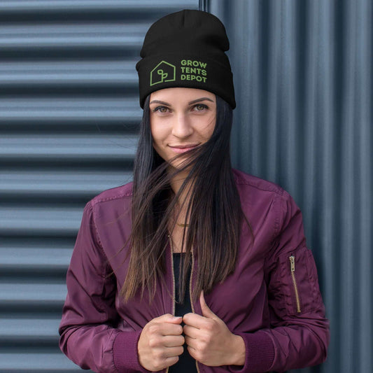 Grow Tents Depot Embroidered Beanie - Midwest Grow LLC