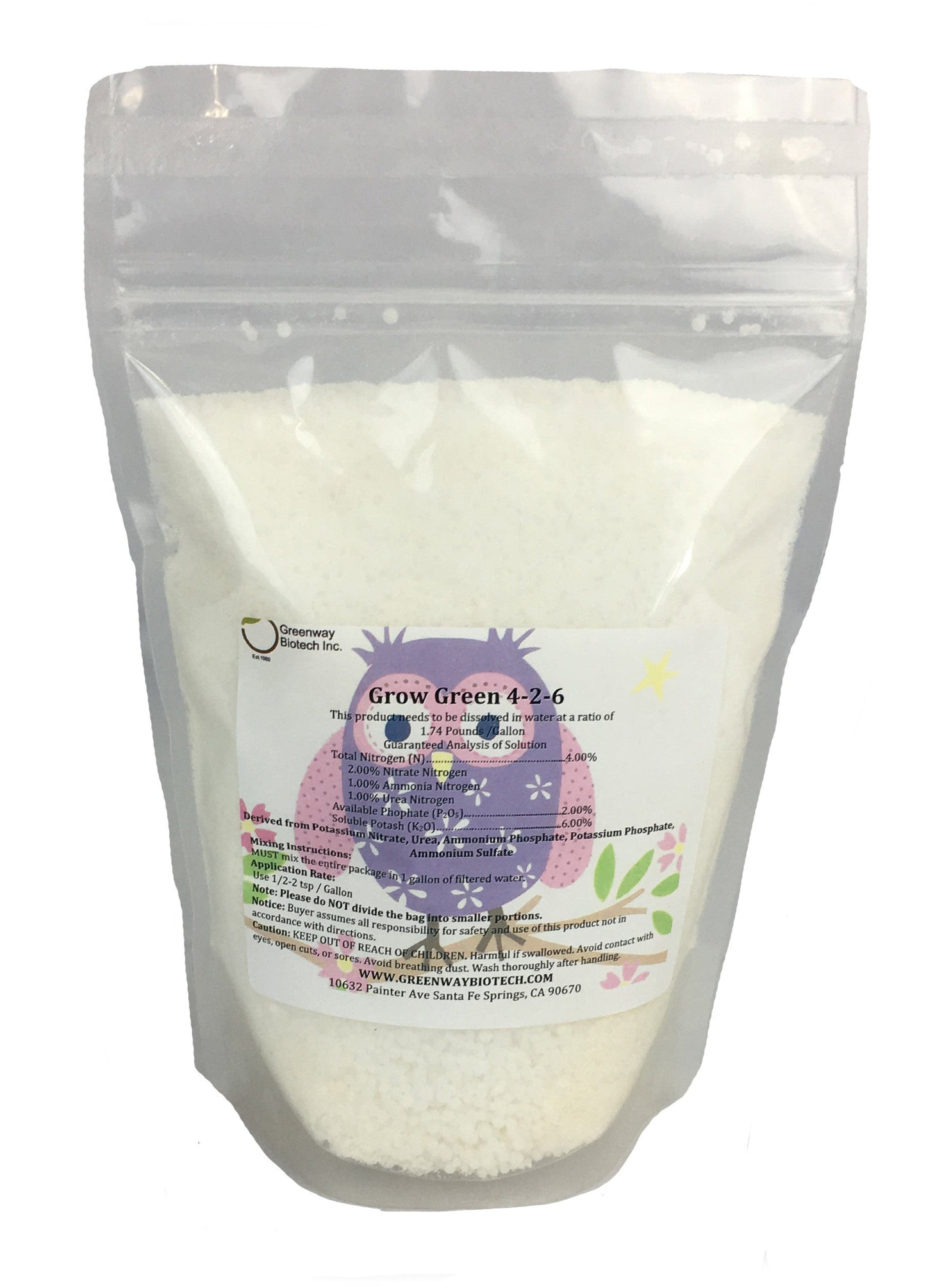 Grow Green 4-2-6 Concentrate – Complete Vegetative N‑P‑K - Midwest Grow LLC