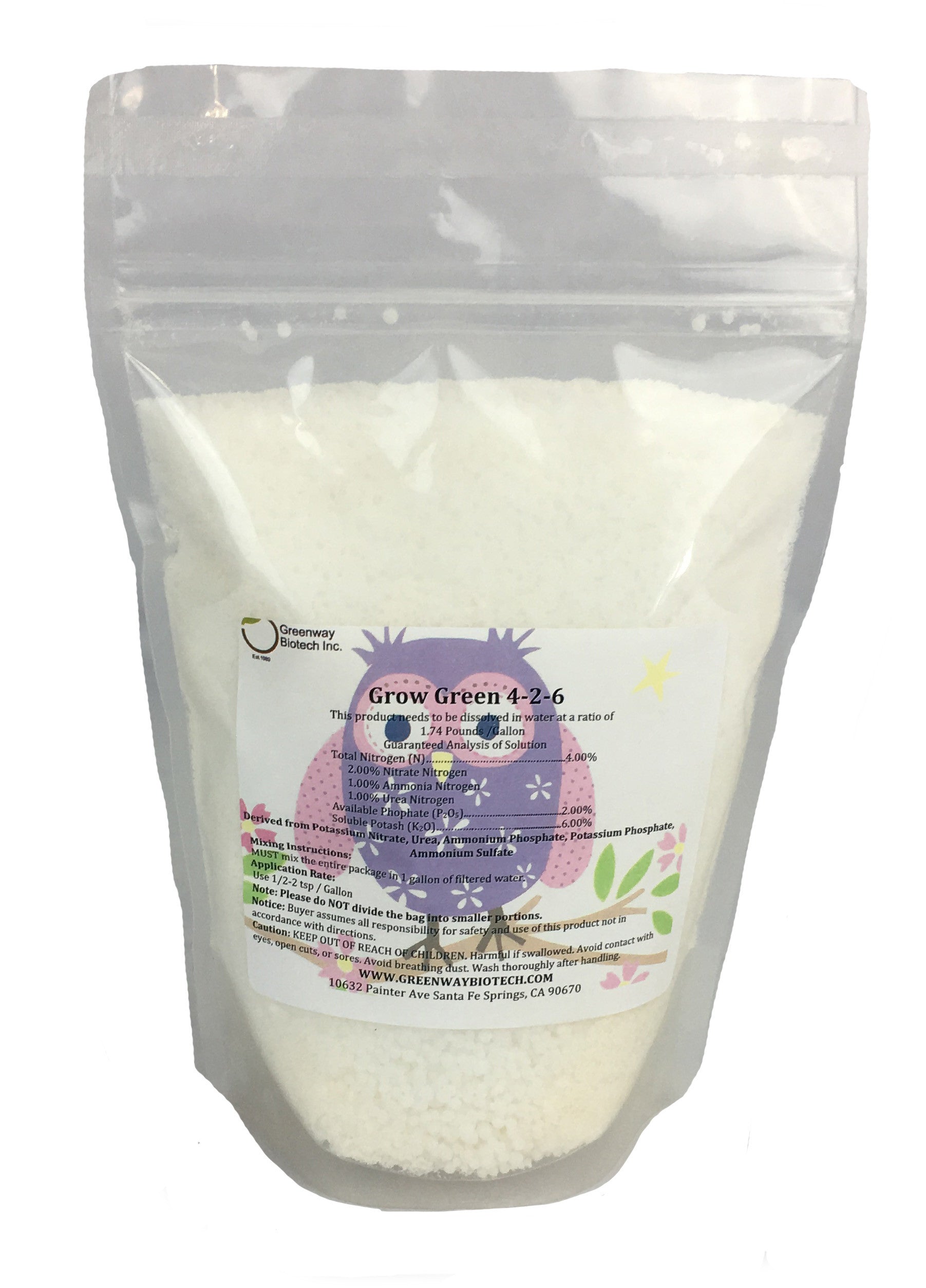 Grow Green 4-2-6 Concentrate – Complete Vegetative N‑P‑K - Midwest Grow LLC