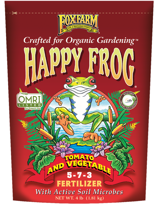 FoxFarm Happy Frog Tomato & Vegetable Fertilizer - Midwest Grow LLC