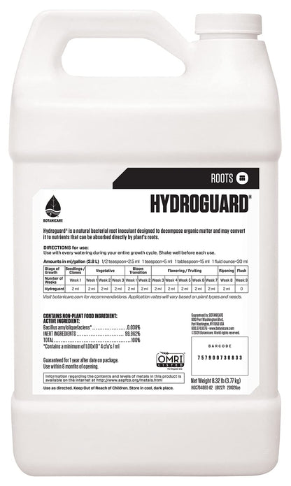Botanicare Hydroguard Bacillus Root Innoculant 1 gallon