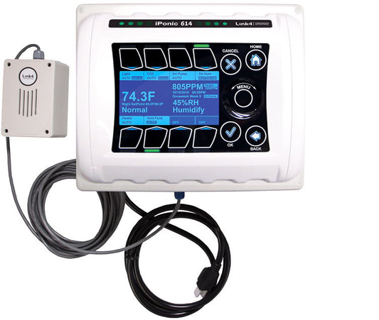 Link4 iPonic 624 Dual Zone Grow Room Controller