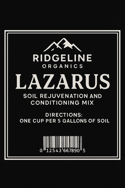 Ridgeline Organics Lazarus – Soil Rejuvenation & Conditioning Mix 4lb