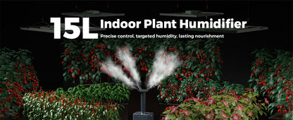 Mars Hydro 15L Ultrasonic Cool Mist Plant Humidifier with Sensor & Remote