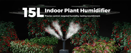 Mars Hydro 15L Ultrasonic Cool Mist Plant Humidifier with Sensor & Remote