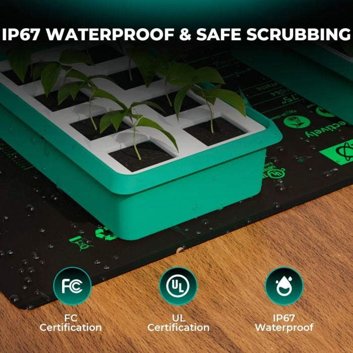 Mars Hydro 48 x 20.75 Inch Seedling Heat Mat & Digital Thermostat Combo