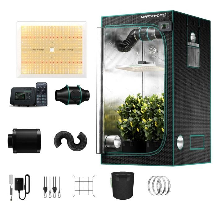 Mars Hydro TSW2000 300W Smart 3.3x3.3 Grow Tent Kit with iControl