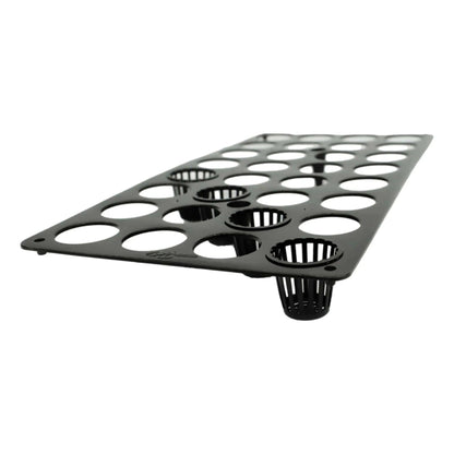Net Pot Tray Insert - 32 Holes - 10"x20" - Midwest Grow LLC