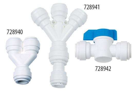 Hydro-Logic QC Fittings - 3/8 in - Midwest Grow LLC