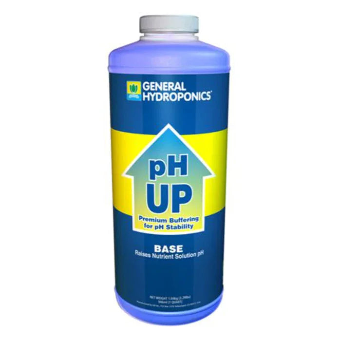 General Hydroponics pH Up 1 Quart - Midwest Grow LLC