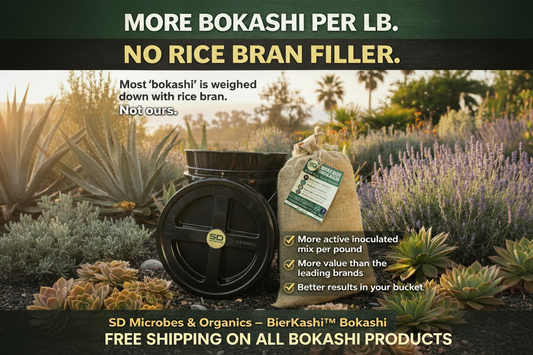 BierKashi Composting System (with BierKashi Bokashi) (Free Shipping) - Midwest Grow LLC