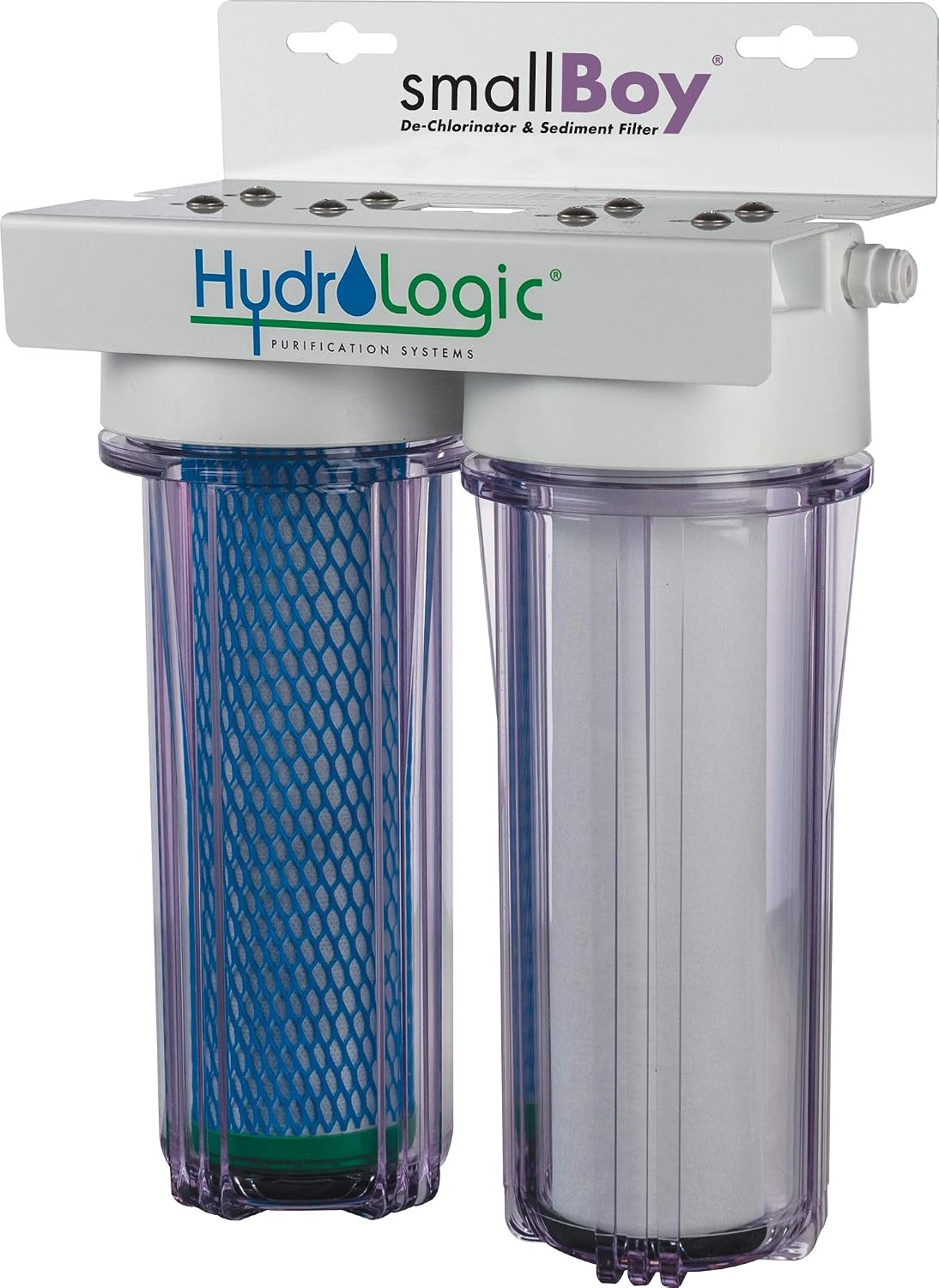 HydroLogic smallBoy Dechlorinator & Sediment System w/ KDF85 Catalytic Carbon Filter