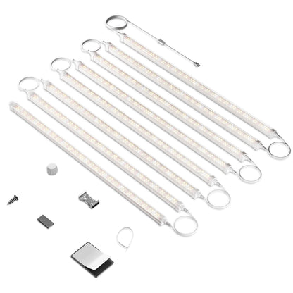 Spider Farmer GlowBar Pro 3FT Dimmable Full Spectrum LED Strips, 200W 8-Pack