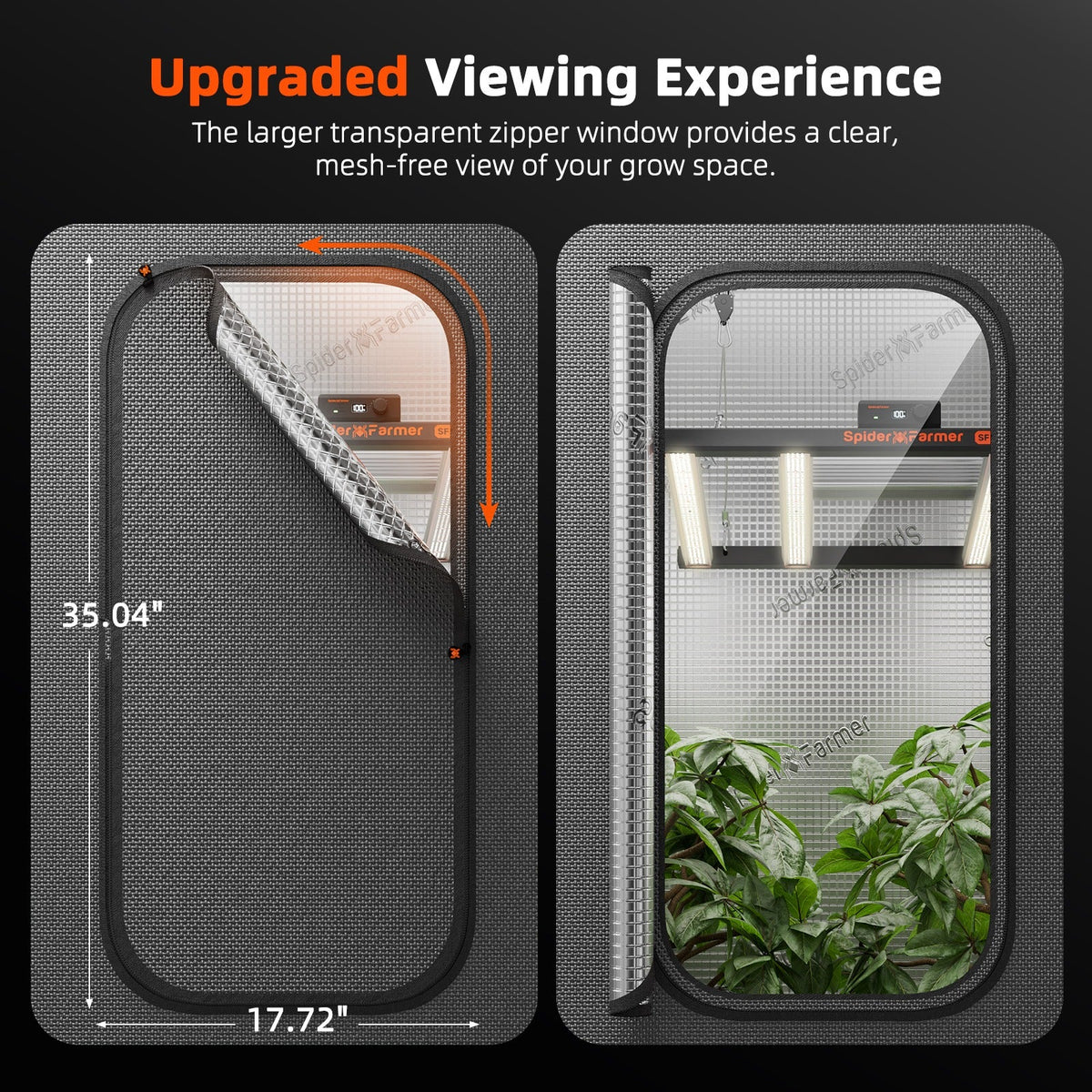 Spider Farmer Master Series 4x2 Grow Tent (120 x 60 x 180cm)