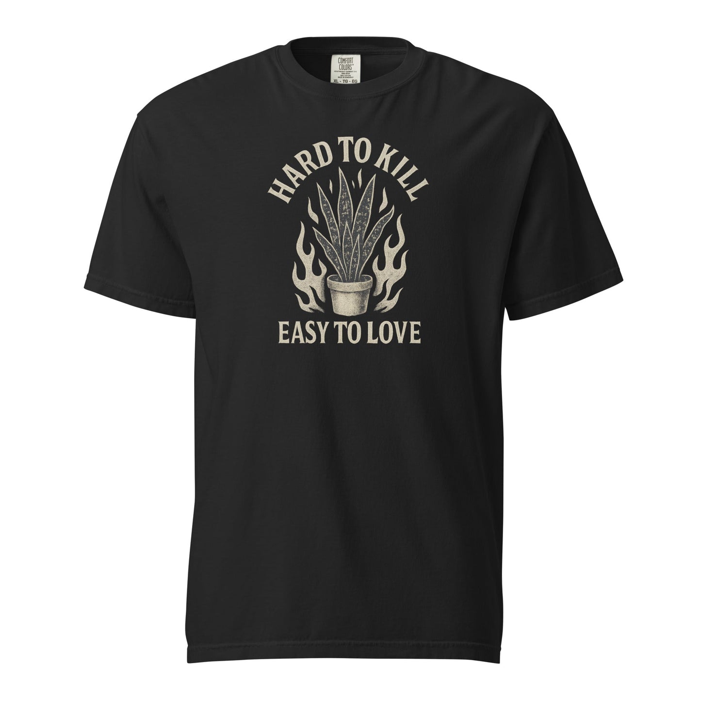 Hard to Kill, Easy to Love - Heavyweight Tee - Midwest Grow LLC