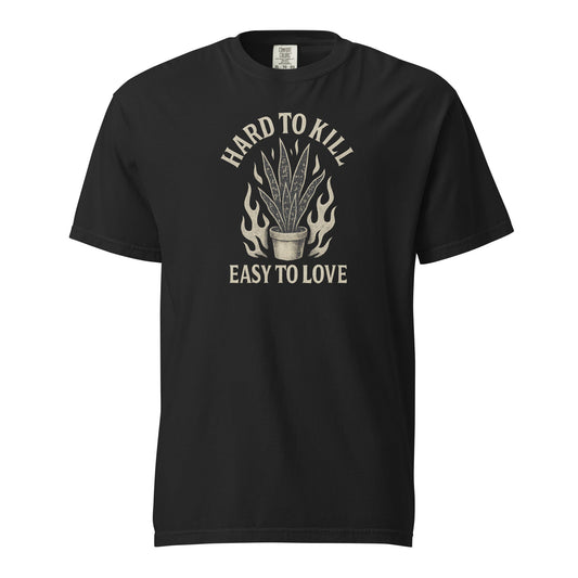 Hard to Kill, Easy to Love - Heavyweight Tee - Midwest Grow LLC