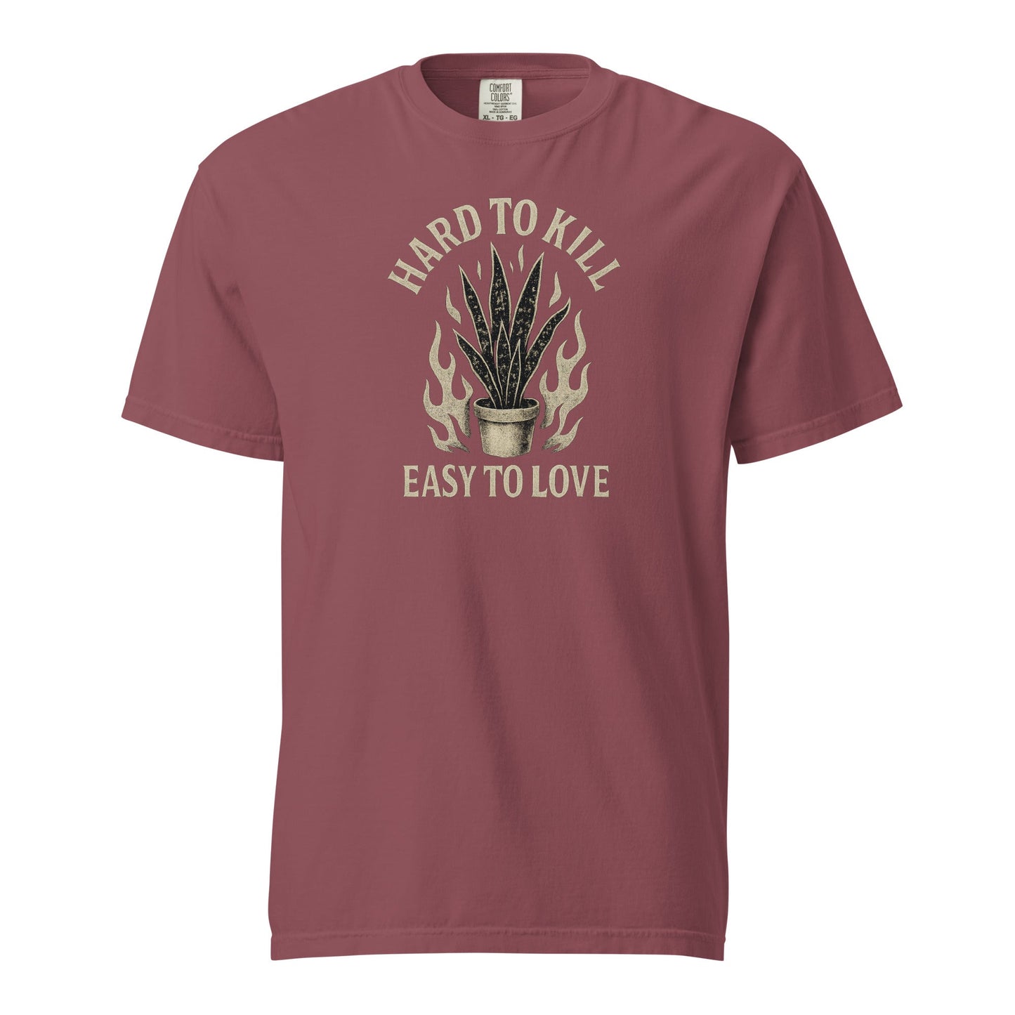 Hard to Kill, Easy to Love - Heavyweight Tee - Midwest Grow LLC