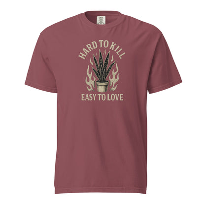 Hard to Kill, Easy to Love - Heavyweight Tee - Midwest Grow LLC