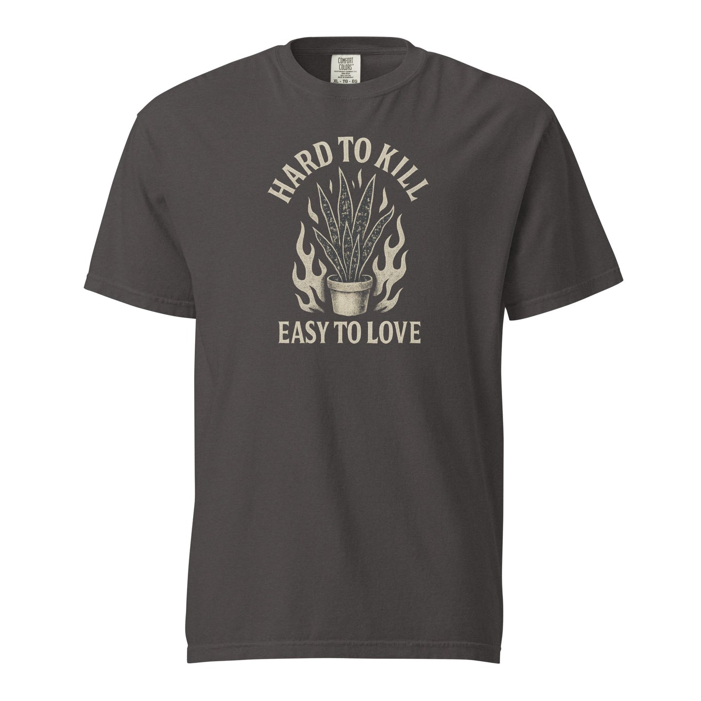 Hard to Kill, Easy to Love - Heavyweight Tee - Midwest Grow LLC
