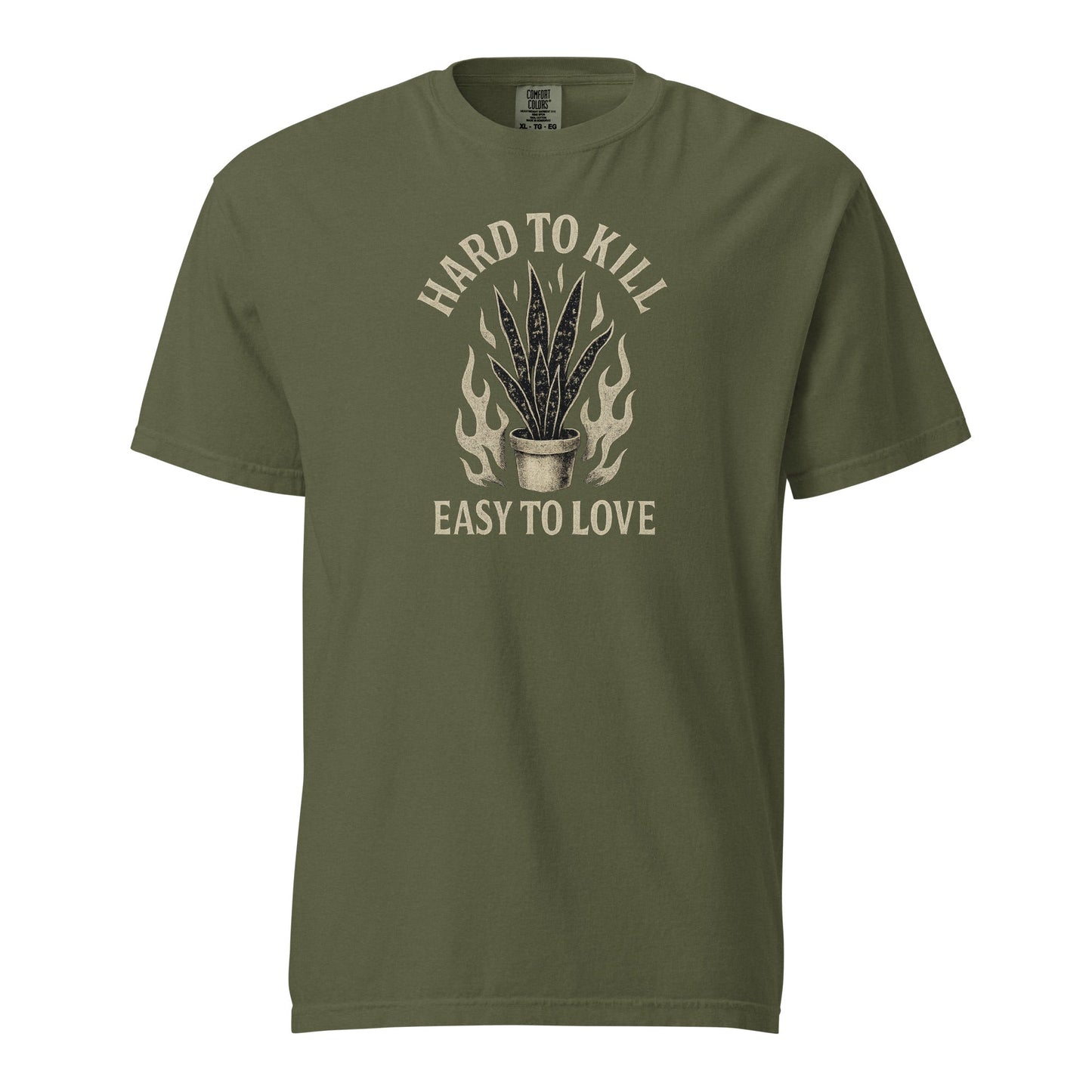 Hard to Kill, Easy to Love - Heavyweight Tee - Midwest Grow LLC