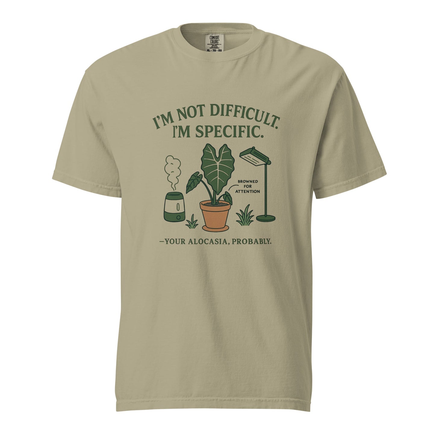 I'm Not Dramatic. I'm Specific. - Heavyweight Tee - Midwest Grow LLC