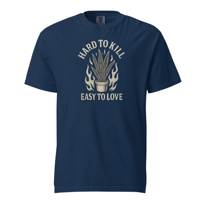 Hard to Kill, Easy to Love - Heavyweight Tee - Midwest Grow LLC