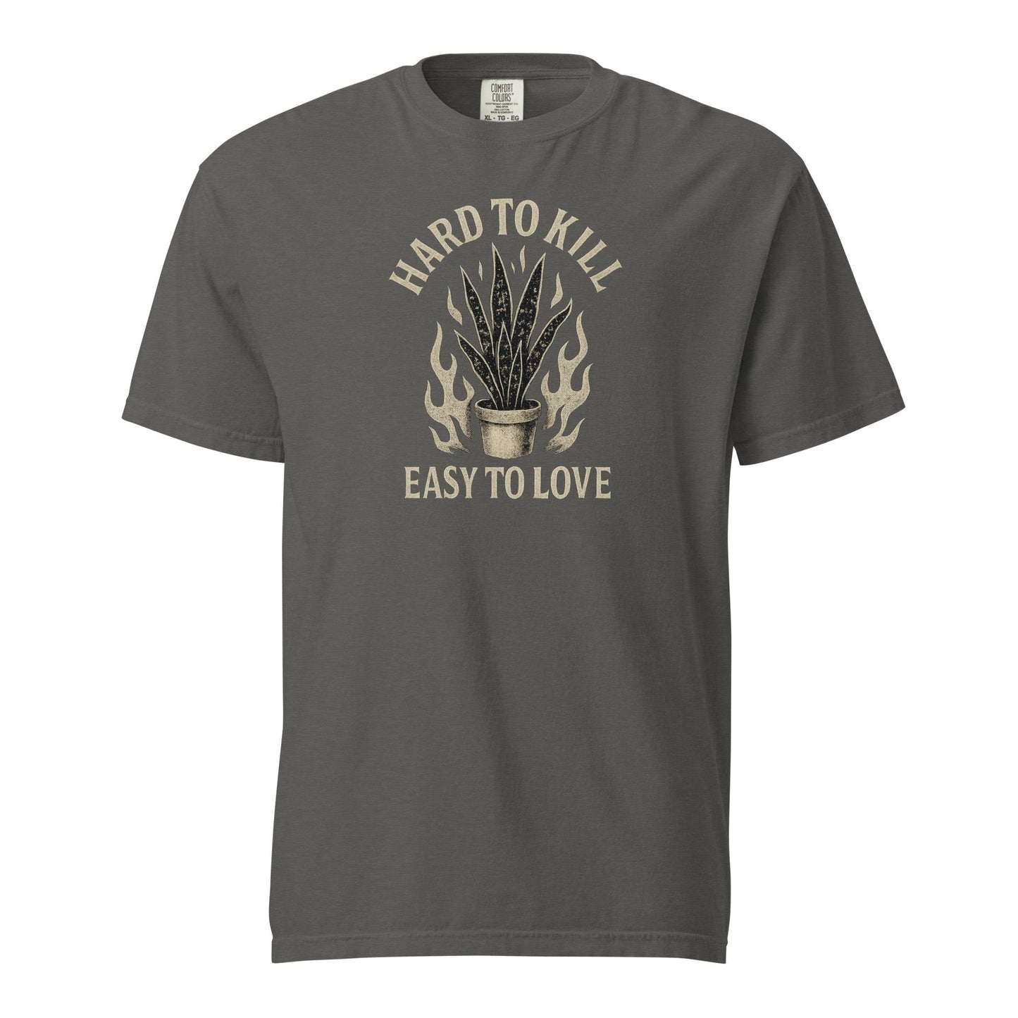 Hard to Kill, Easy to Love - Heavyweight Tee - Midwest Grow LLC