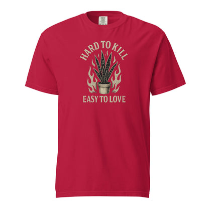 Hard to Kill, Easy to Love - Heavyweight Tee - Midwest Grow LLC