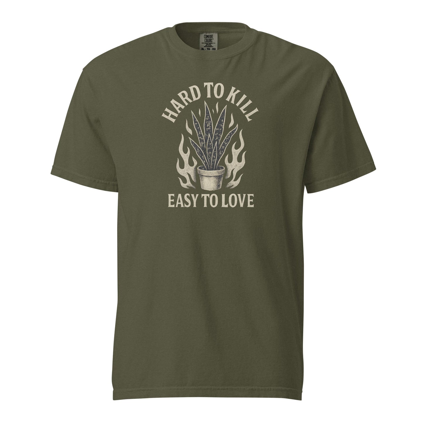 Hard to Kill, Easy to Love - Heavyweight Tee - Midwest Grow LLC