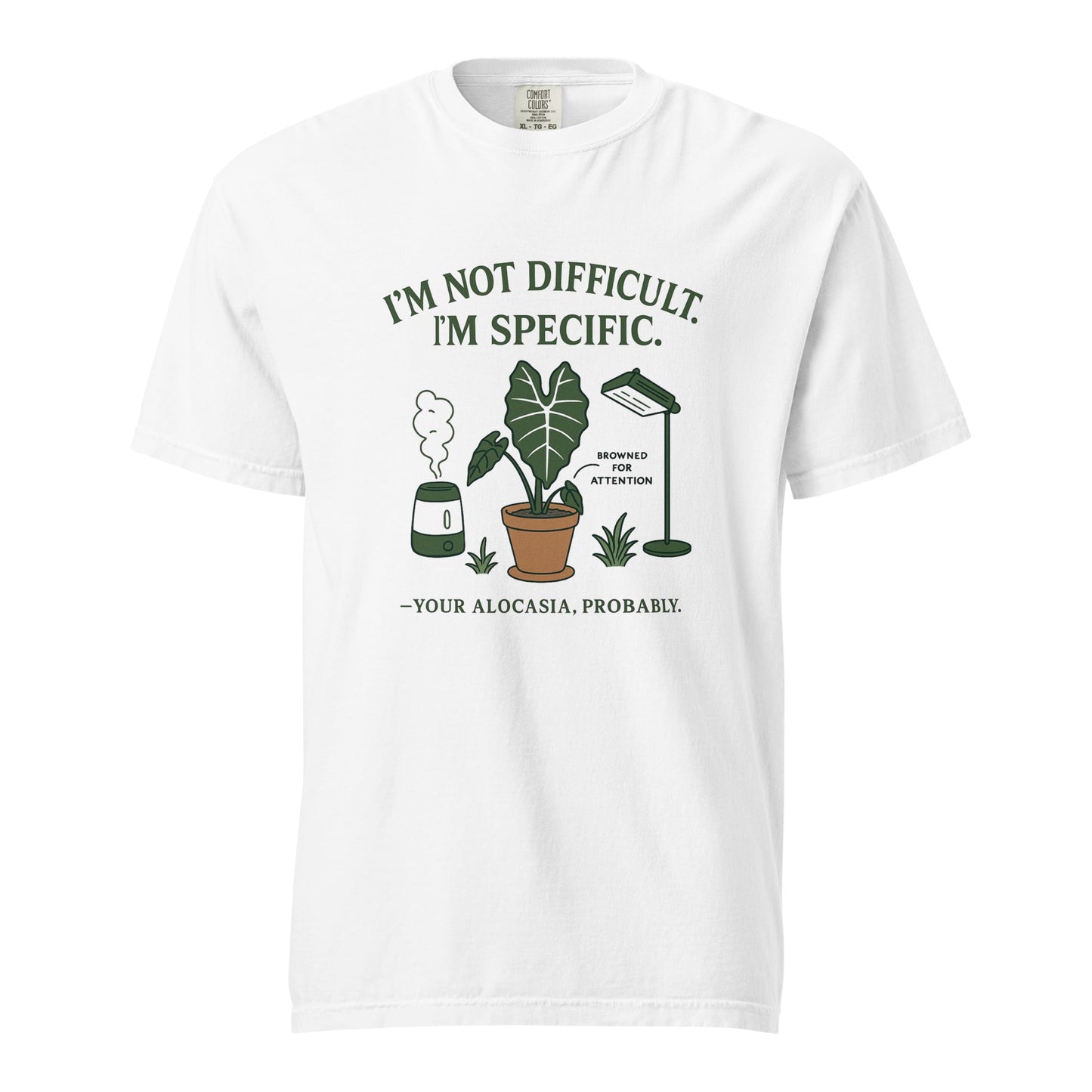 I'm Not Dramatic. I'm Specific. - Heavyweight Tee - Midwest Grow LLC
