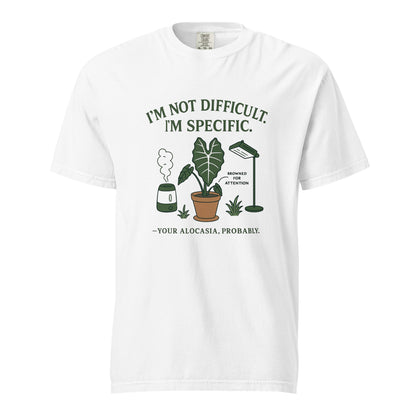 I'm Not Dramatic. I'm Specific. - Heavyweight Tee - Midwest Grow LLC
