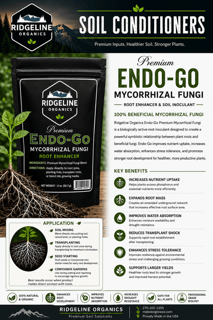 Ridgeline Organics Endo-Go Premium Mycorrhizal Fungi