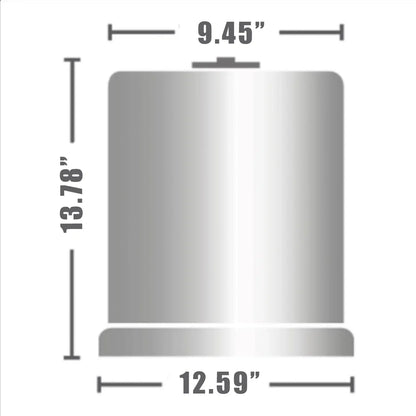 Clear Propagation Lid for 2.2 gal and 3.9 gal pots - Midwest Grow LLC