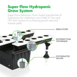 5′x9′ Hydroponic Grow Tent System w/ 26 Site Super Flow System