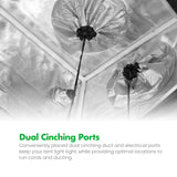 5′x9′ Hydroponic Grow Tent System w/ 12 site Bubble Flow Buckets