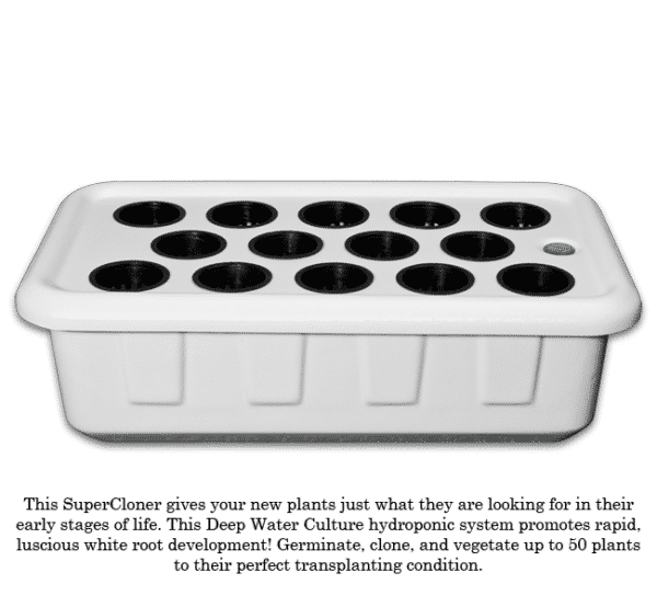 14-Site Hydroponic Cloner